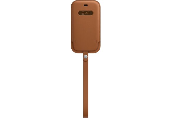 Apple iPhone 12/12 Pro Leather Case - Saddle Brown