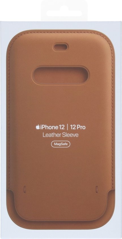 Apple MHKC3ZM/A iPhone 12/12 Pro Leather Case w/ MagSafe - Orange - Copy - Copy