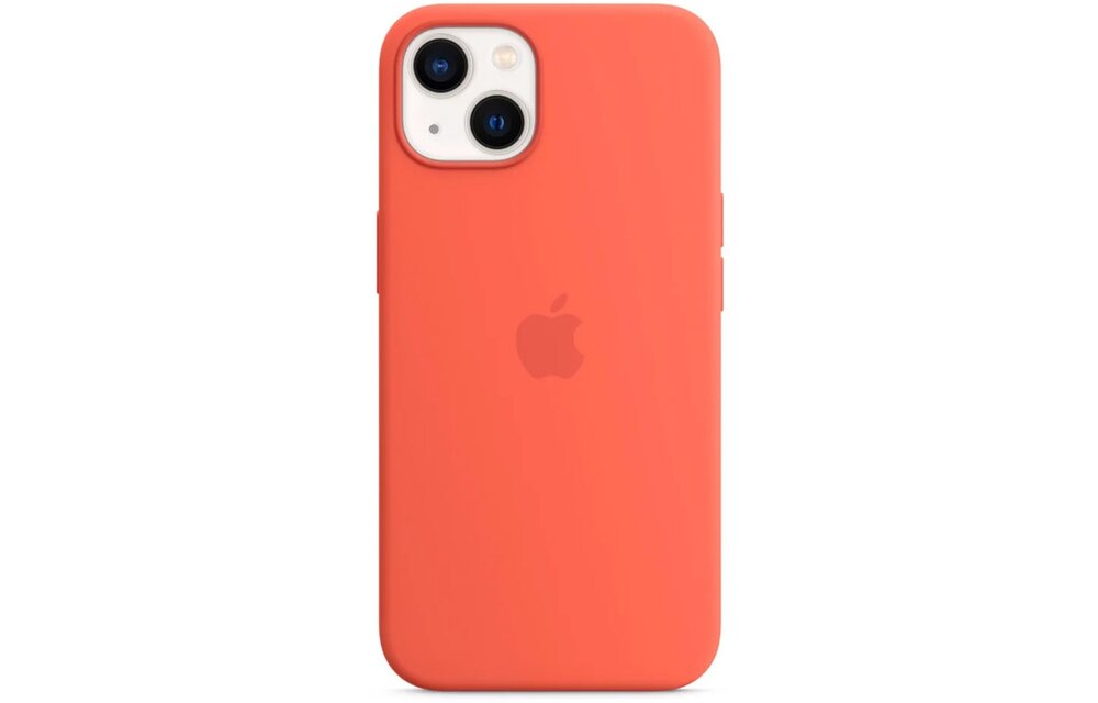 Apple - Siliconen Hoesje - MagSafe - iPhone 13 Mini - Nectarine