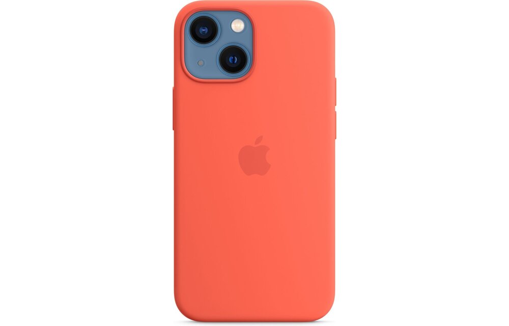 Apple - Siliconen Hoesje - MagSafe - iPhone 13 Mini - Nectarine