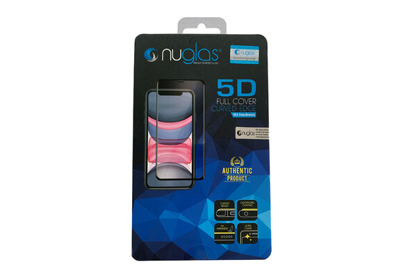 NuGlas screenprotector (5D full cover) geschikt voor iPhone 17 Air