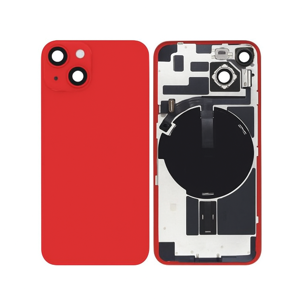Pulled Backcover mit Wireless charging - Rot fur iPhone 14