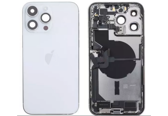 Housing Complete - Good (EU) -Silver for iPhone 14 Pro Max