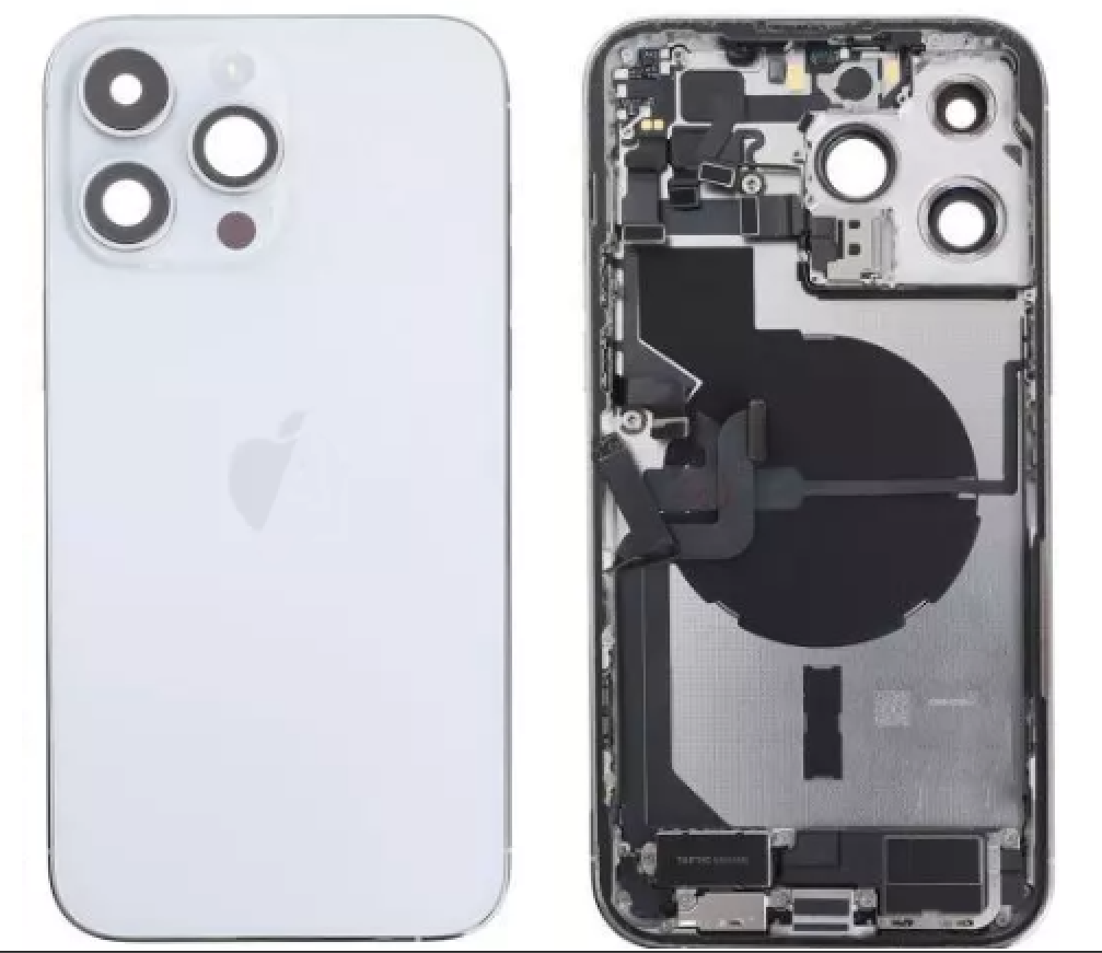 Housing Complete - Good (EU) -Silver for iPhone 14 Pro Max