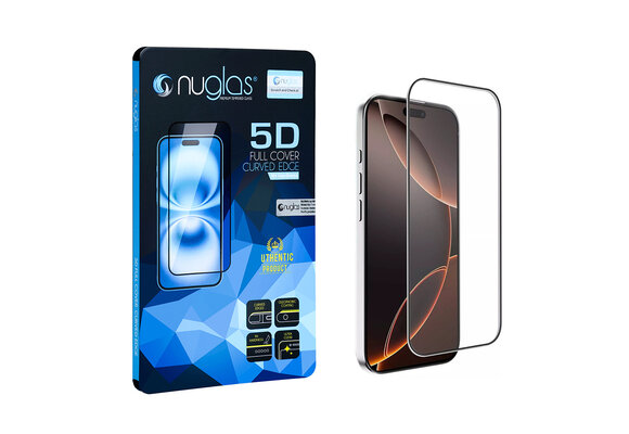 NuGlas screenprotector (5D full cover) geschikt voor Samsung Galaxy S24 Ultra
