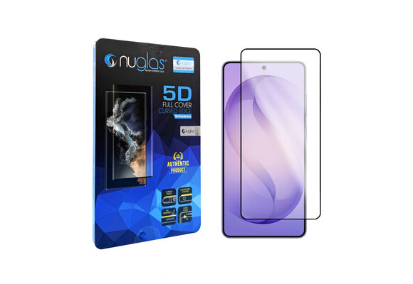 NuGlas Displayschutz (5D full cover) passend fur Samsung Galaxy NuGlas screenprotector (5D full cover) geschikt voor Samsung Galaxy S26