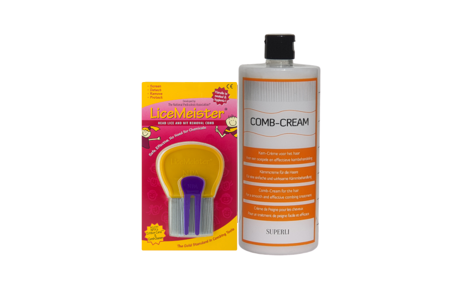 Lice Clinic's Head LiceKit for a professional combing method