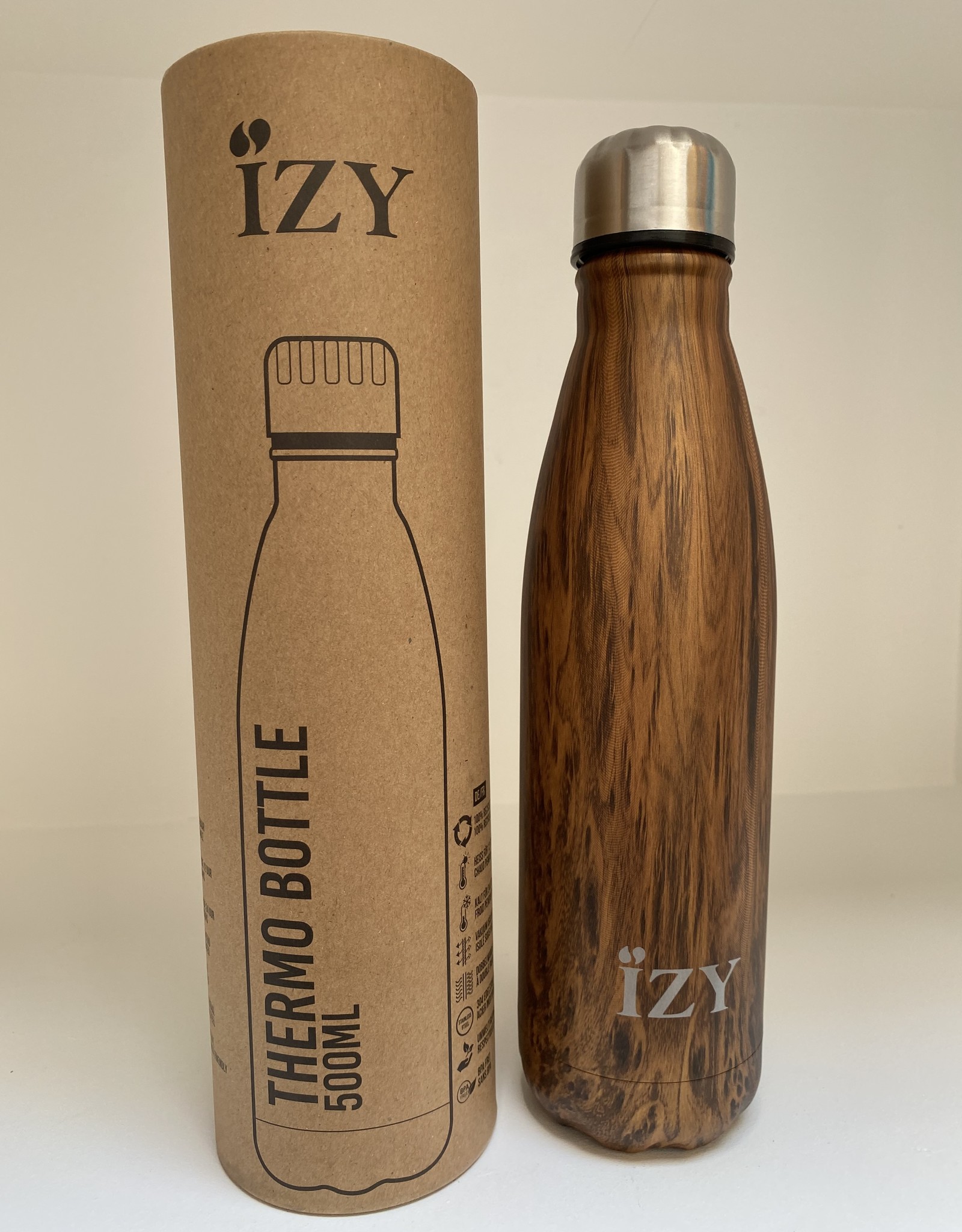 Izy Thermo bottle design bruin