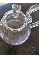 Tea and Herbs Glazen theekan voor theebloemen 600ml.