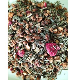 Tea and Herbs Vruchtenthee "Framboos/rozemarijn/citroen"ice tea