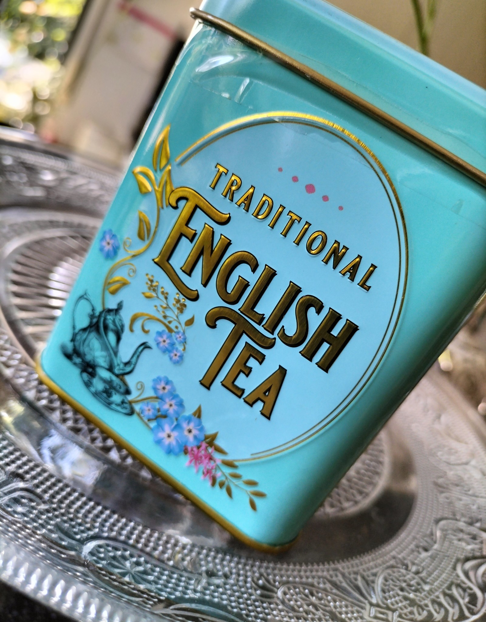 New English Tea English Breakfast  tea in blik (40zakjes)