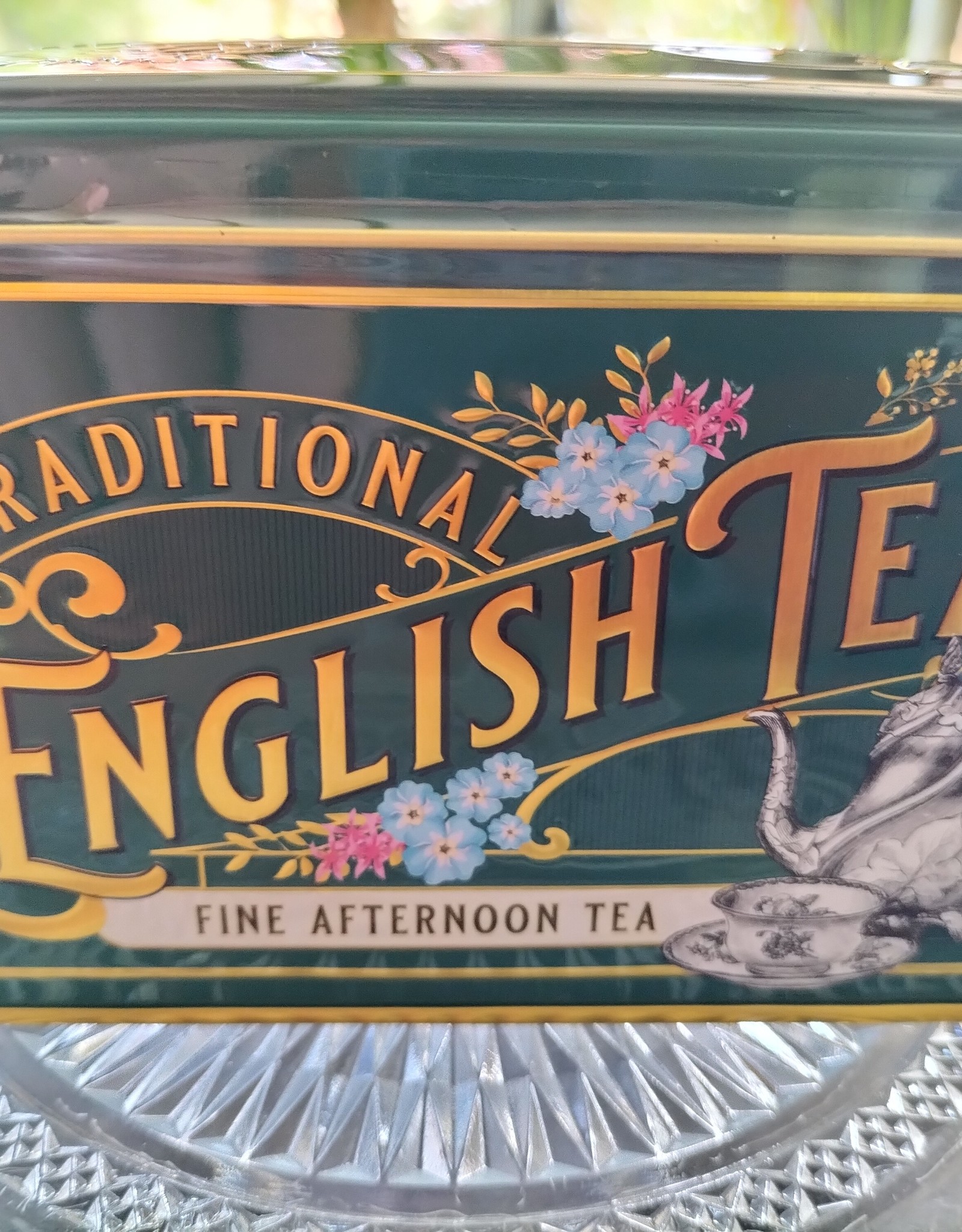 New English Tea English "Fine Afternoon" Tea in blik (40zakjes)