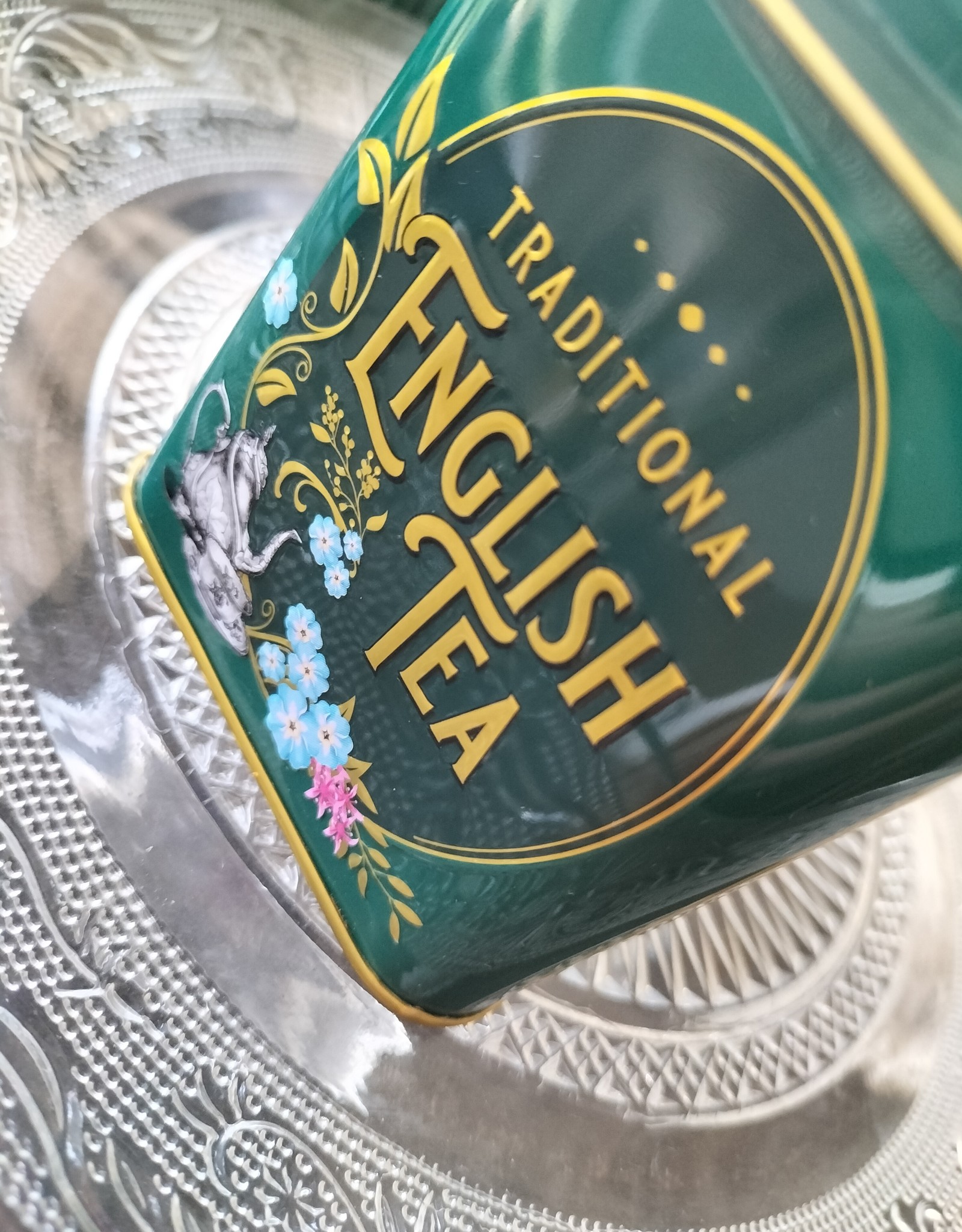 New English Tea English "Fine Afternoon" Tea in blik (40zakjes)