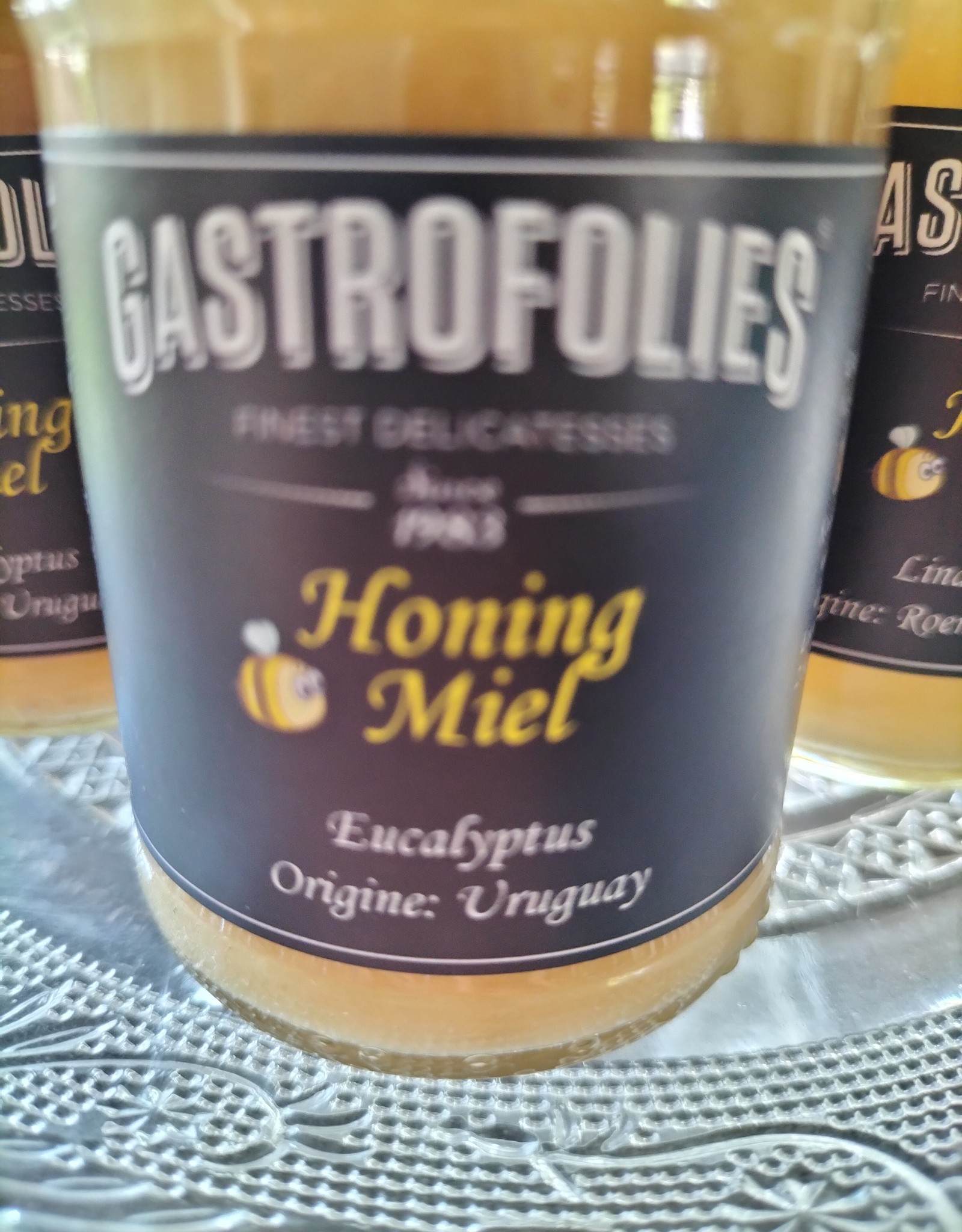 Gastrofolies ambachtelijke honing "eucalyptus,  linde en berg"