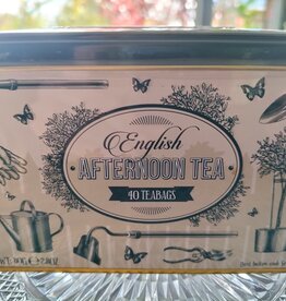 tea and herbs Nu €9.00 ipv. € 11.50 English "Fine Afternoon" Tea in blik (40zakjes) tuingereedschap