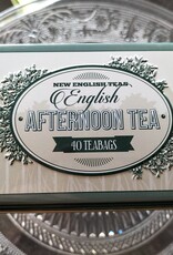 tea and herbs English "Fine Afternoon" Tea in blik (40zakjes) tuingereedschap