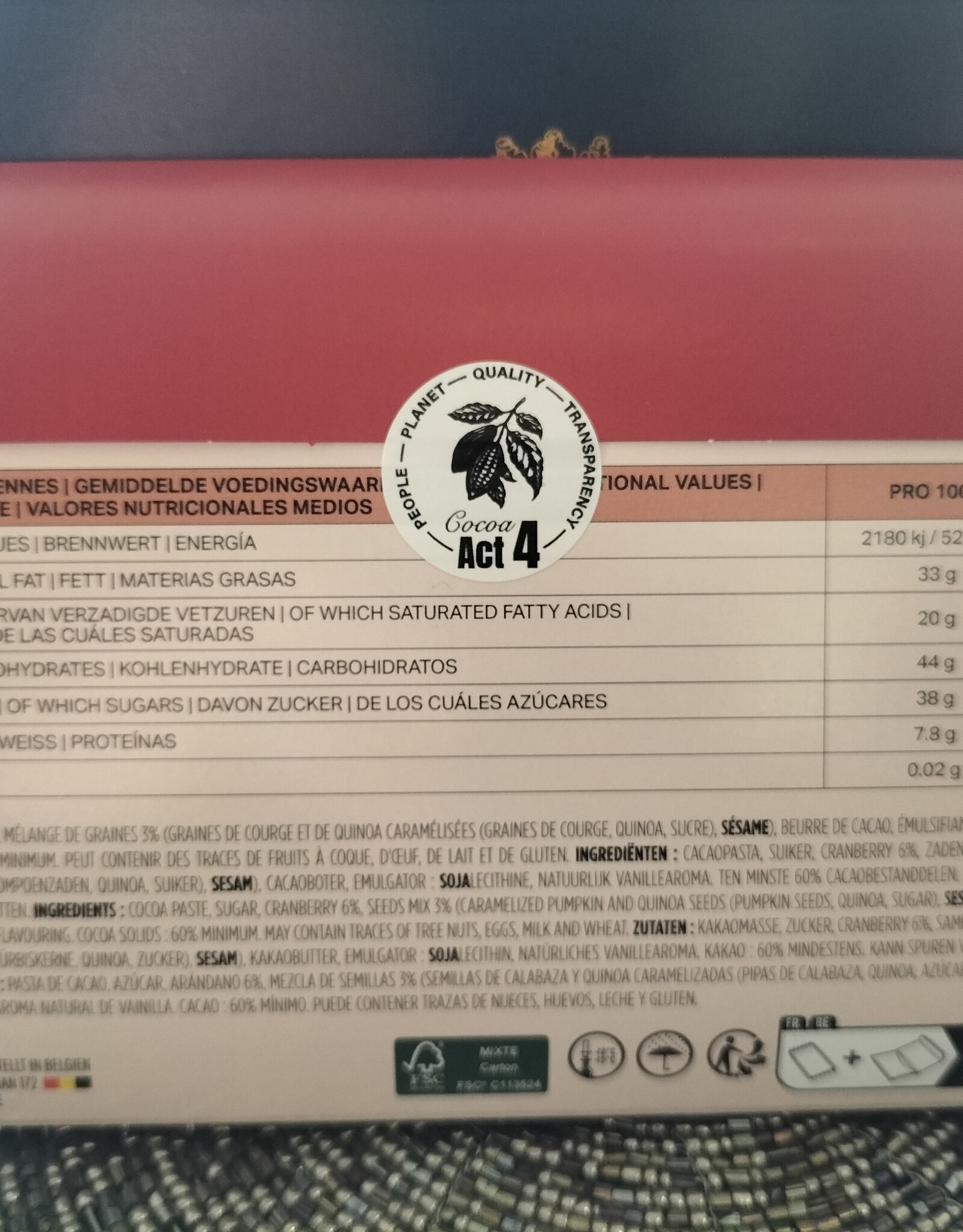 dolfin Dolfin Belgische chocolade in 2 verschillende smaken