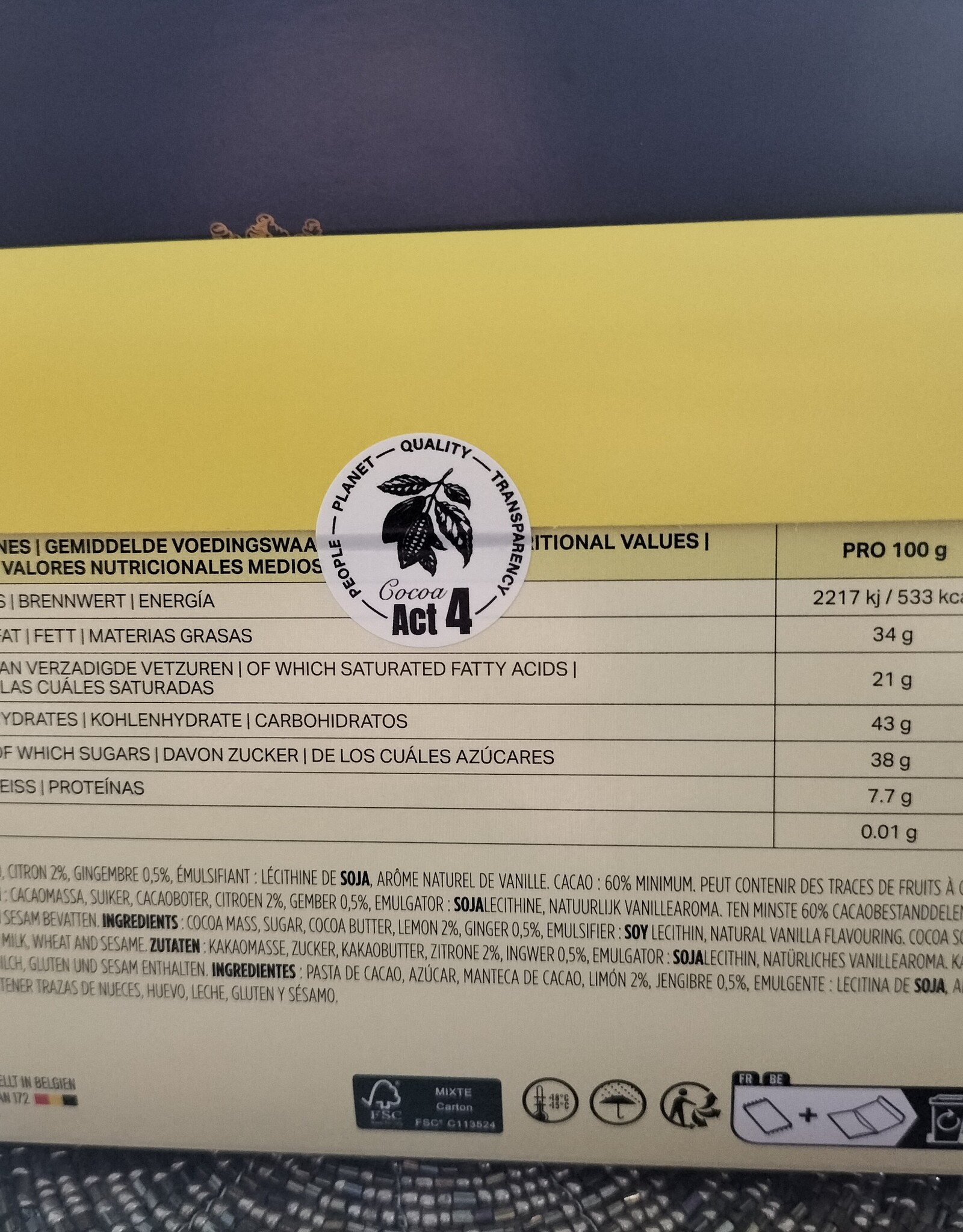 dolfin Dolfin Belgische chocolade in 2 verschillende smaken