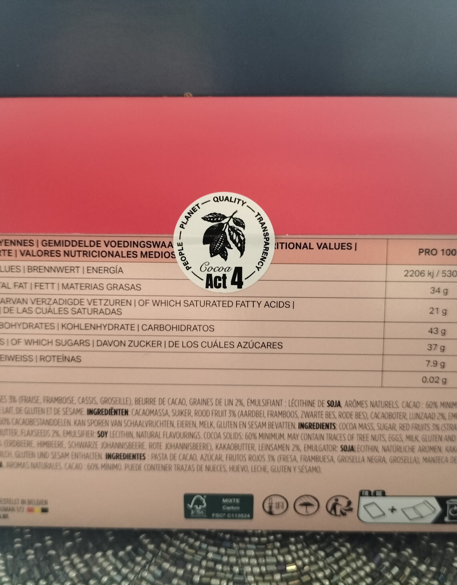 dolfin Dolfin Belgische chocolade in 2 verschillende smaken