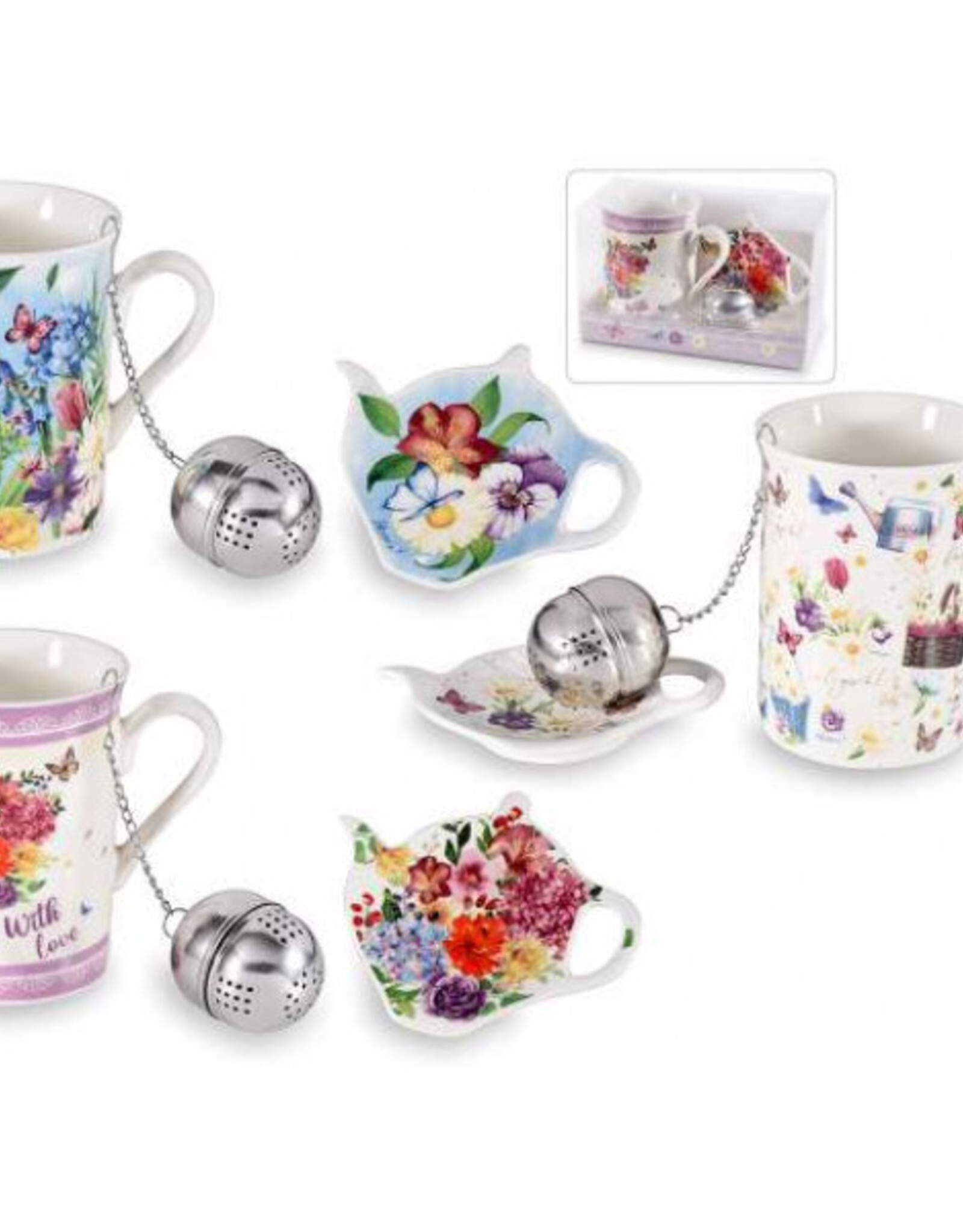 tea and herbs Theemok "Kleurig en fleurig" Italy. Nu €12 ipv.€14.50