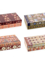 tea and herbs Houten theekistjes met 6 vakken. Nu €10 ipv. €13.90( 4 soorten) Made in Italy.