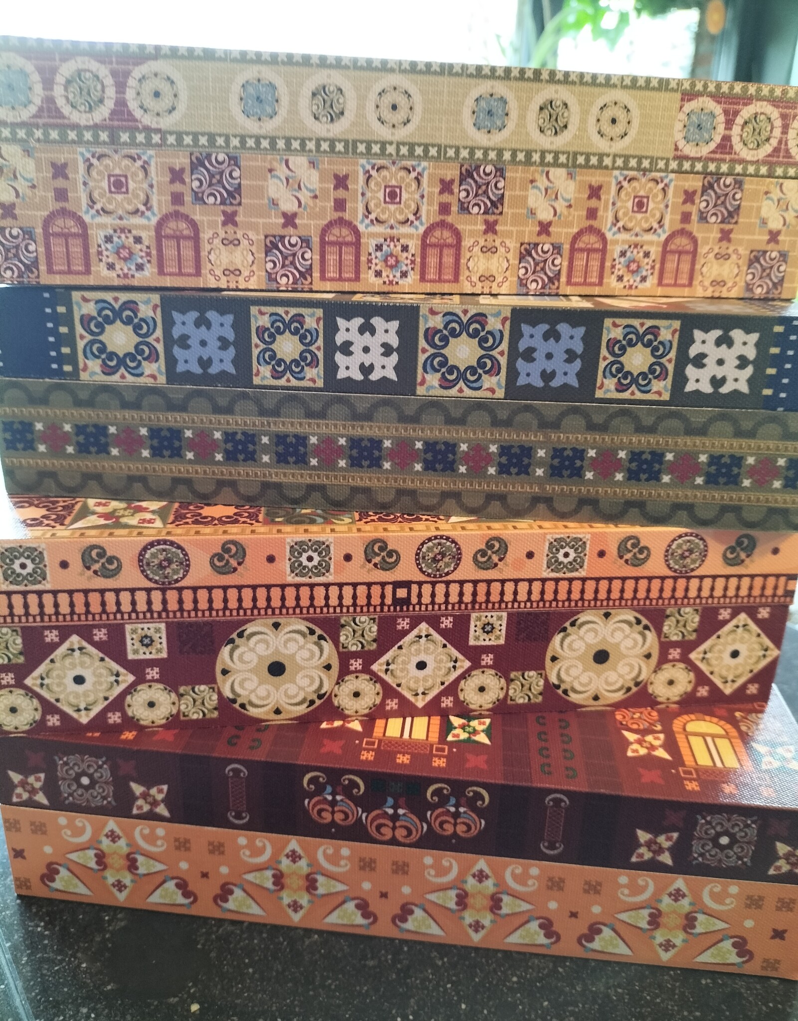 tea and herbs Houten theekistjes met 6 vakken. Nu €10 ipv. €13.90( 4 soorten) Made in Italy.