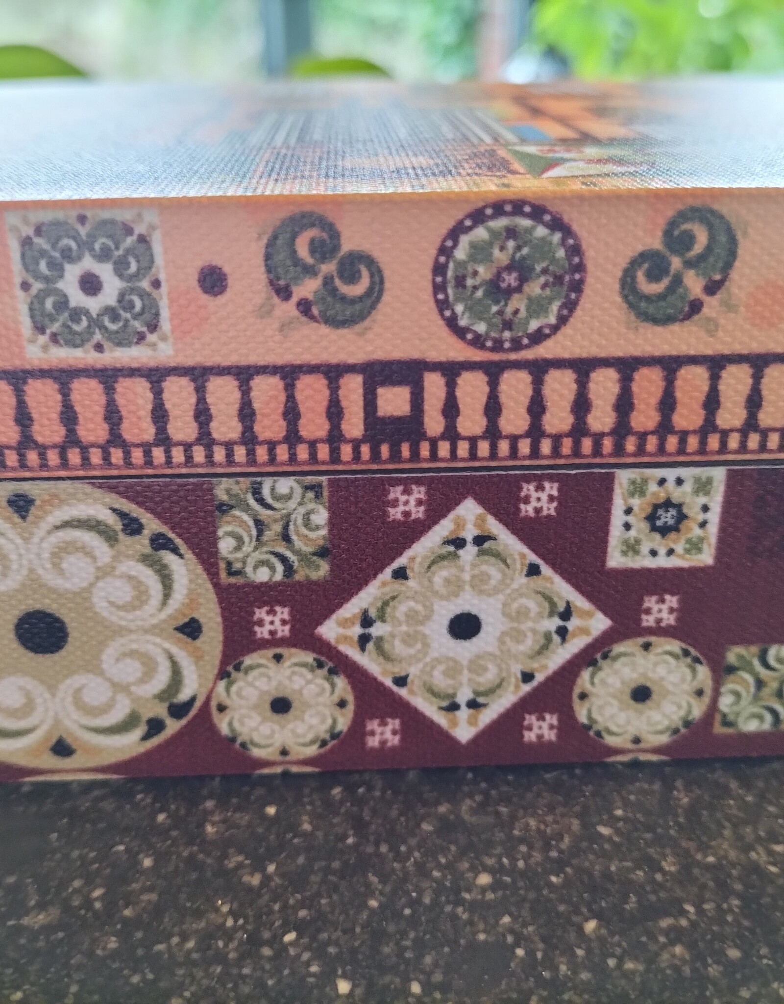 tea and herbs Houten theekistjes met 6 vakken. Nu €10 ipv. €13.90( 4 soorten) Made in Italy.