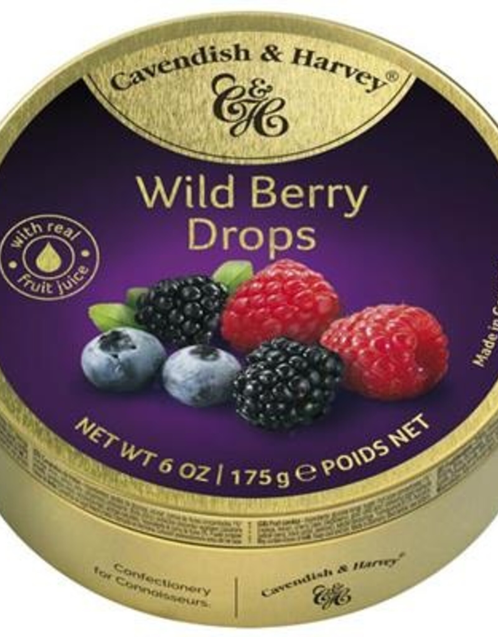 tea and herbs Cavendish & Harvey wild berrie drops (met echt vruchtensap)