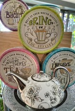 tea and herbs Thee koekjes in blik ( 4soorten)