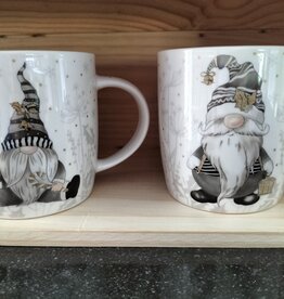 tea and herbs Kerstgnome beker met oor (300ml.) 2 soorten