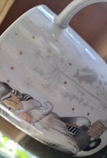 tea and herbs Kerstgnome beker met oor (300ml.) 2 soorten