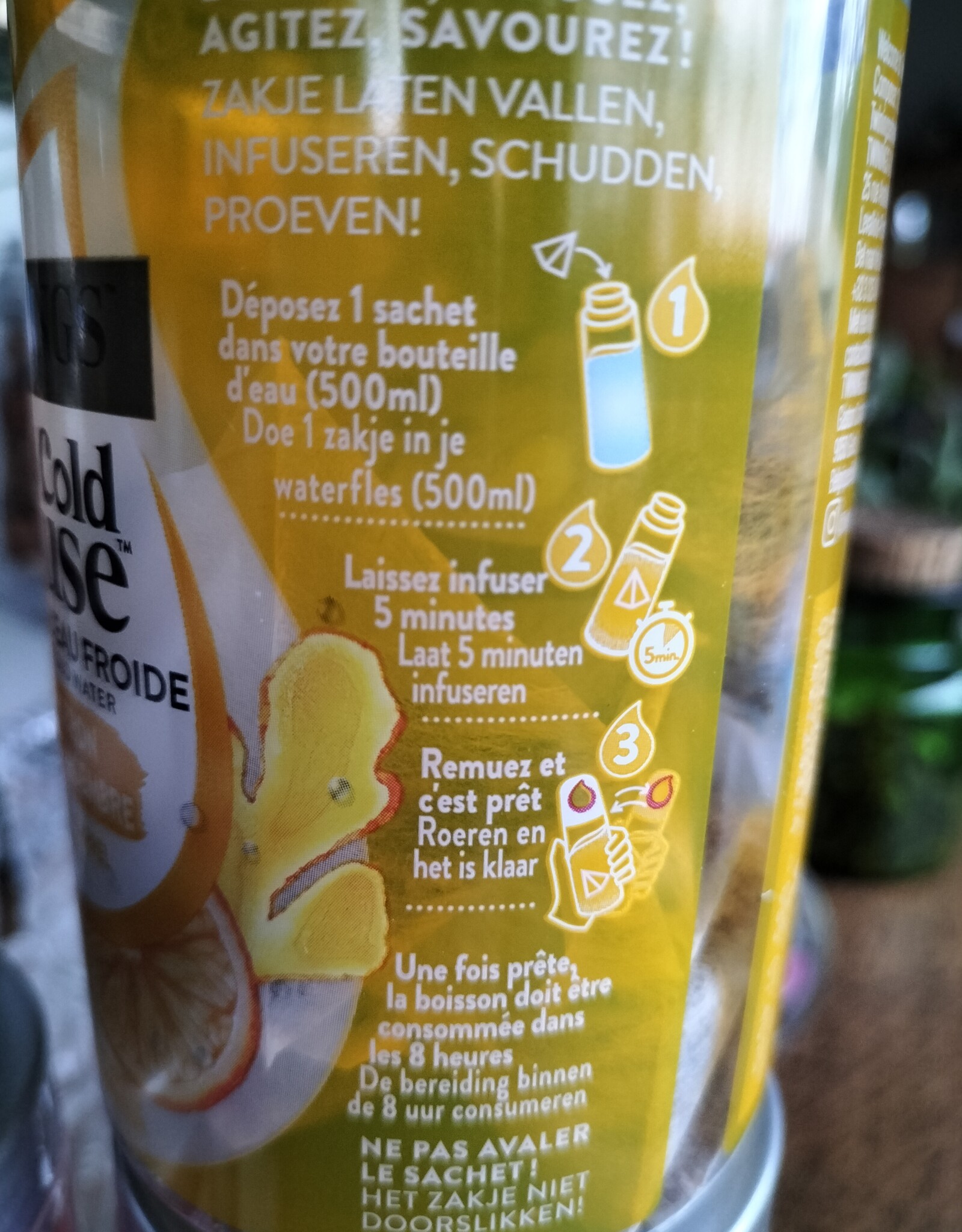 Twinnings Twinnings cold infusion "in 4 smaken" 10 x 500ml