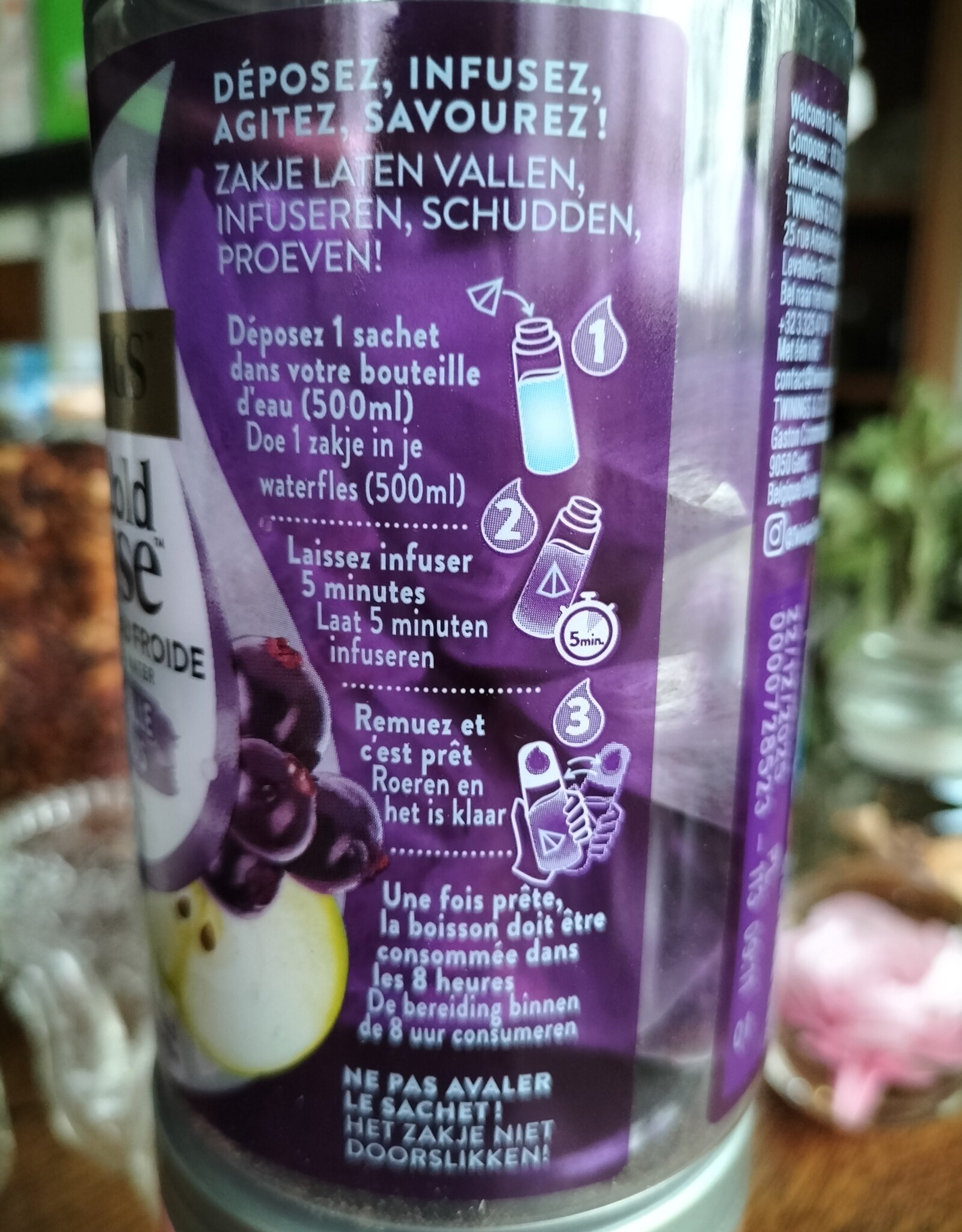 Twinnings Twinnings cold infusion "in 4 smaken" 10 x 500ml