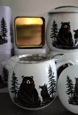 tea and herbs Theeblik "Beer en vosje" 100gr.