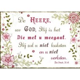 Deuteronomy 31:6