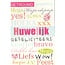 Huwelijk woordenkaart