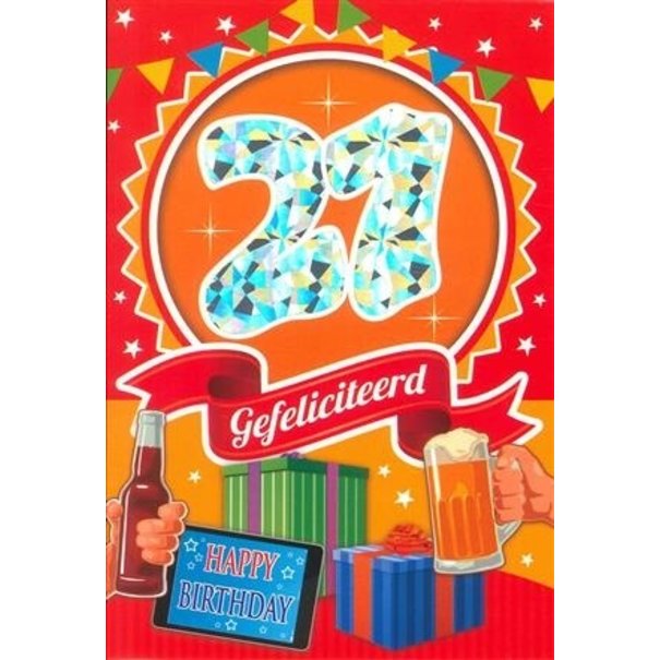 MGP Cards 21 jaar