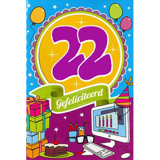 MGP Cards 22 jaar