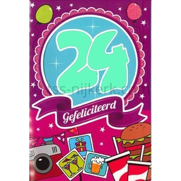 MGP Cards 24 jaar