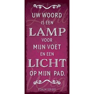 Lamp voor mijn voet