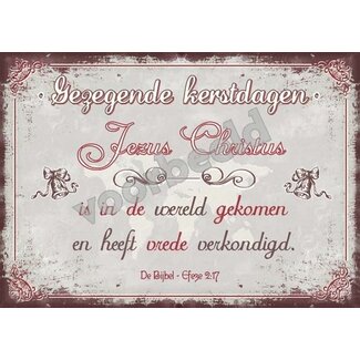 Good Seed Cards Gezegende kerstdagen