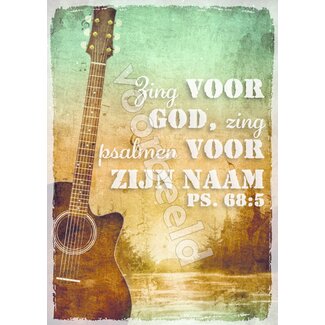 Good Seed Cards Zing voor God