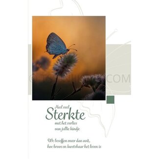 Baaij Light Cards Rouwkaart Kindje
