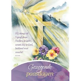 Minikaartje Gezegende Paasdagen