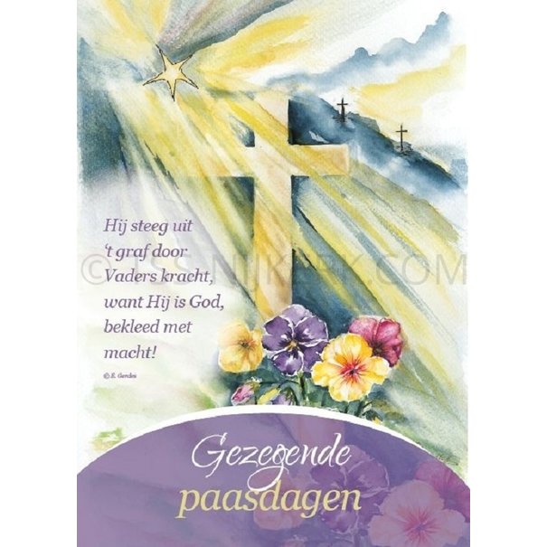 Baaij Light Cards Minikarte Frohe Ostern