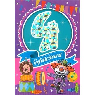 MGP Cards 04 jaar - Clown
