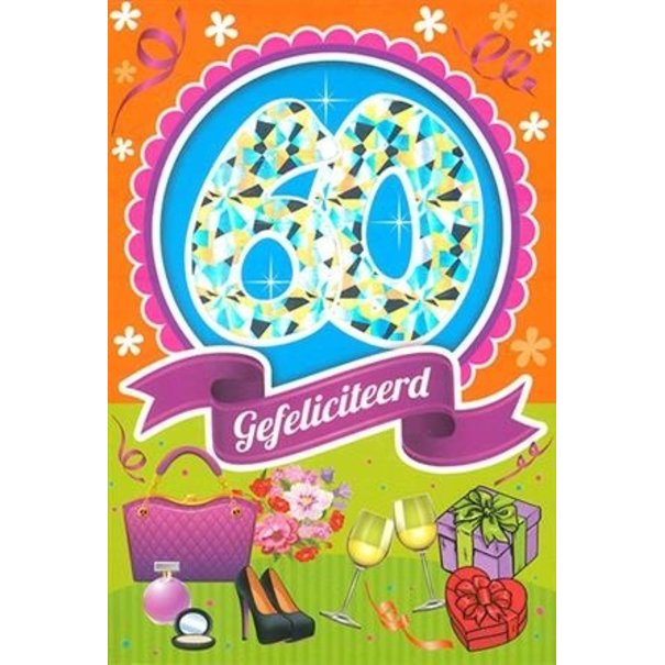 MGP Cards 60 jaar - Dames