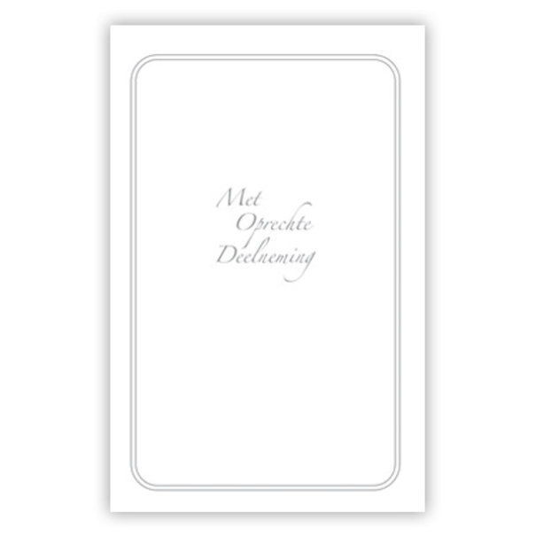 Primeurcards Rahmen für Kondolenzkarten