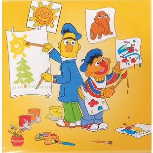 Ernie und Bert - Gemälde