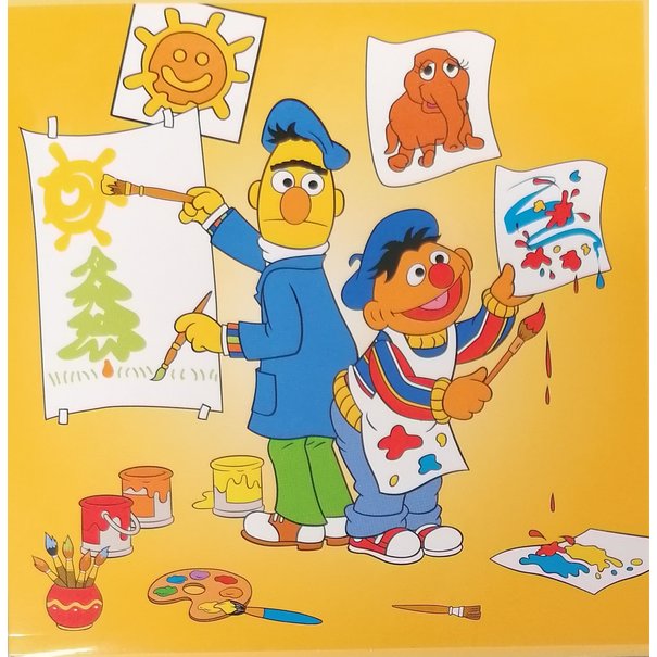 Ernie und Bert - Gemälde